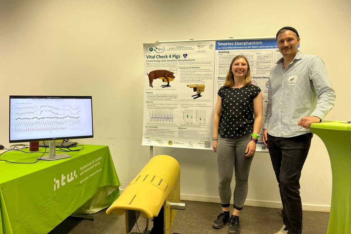 VitalCheck4Pigs Team auf der LNDW26 in Berlin